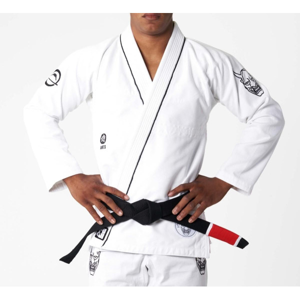 Kimono JJB FUJI Sports | Blanc | Suparaito Dark Arts Edition
