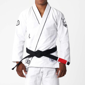 Kimono JJB FUJI Sports | Blanc | Suparaito Dark Arts Edition