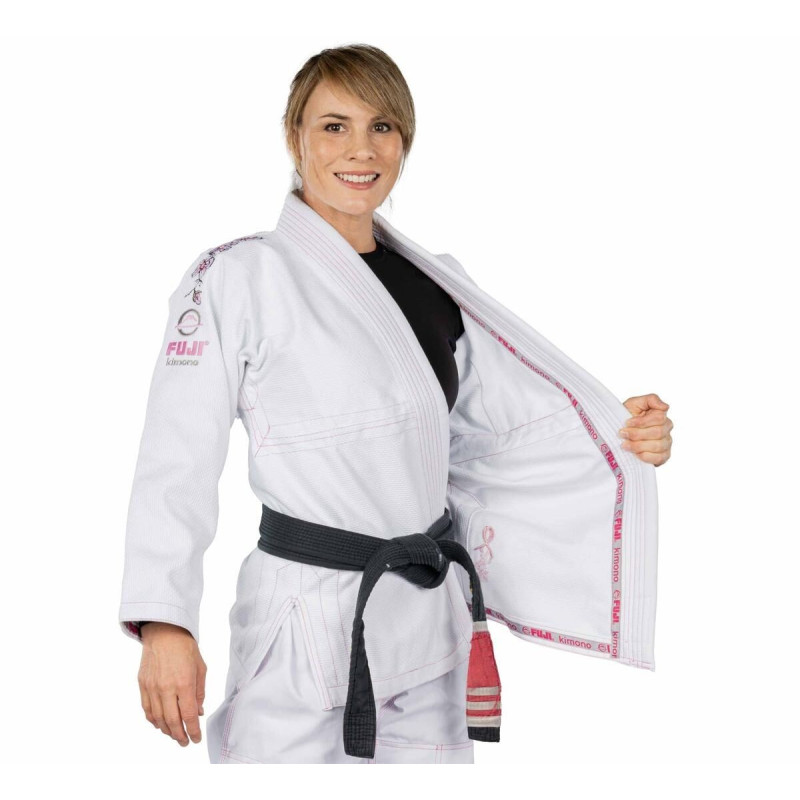 Kimono JJB Fuji Sports | Blanc | Blossom