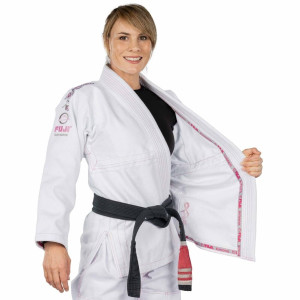 Kimono JJB Fuji Sports | Blanc | Blossom