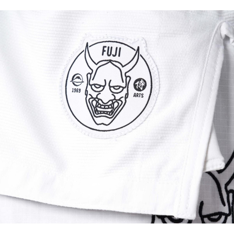 Kimono JJB FUJI Sports | Blanc | Suparaito Dark Arts Edition