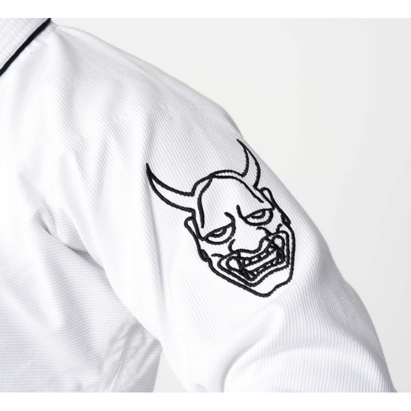 Kimono JJB FUJI Sports | Blanc | Suparaito Dark Arts Edition
