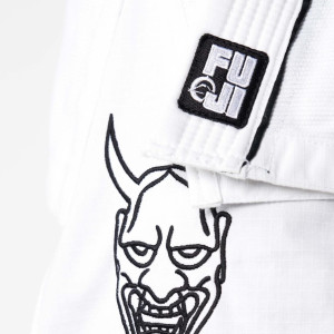Kimono JJB FUJI Sports | Blanc | Suparaito Dark Arts Edition