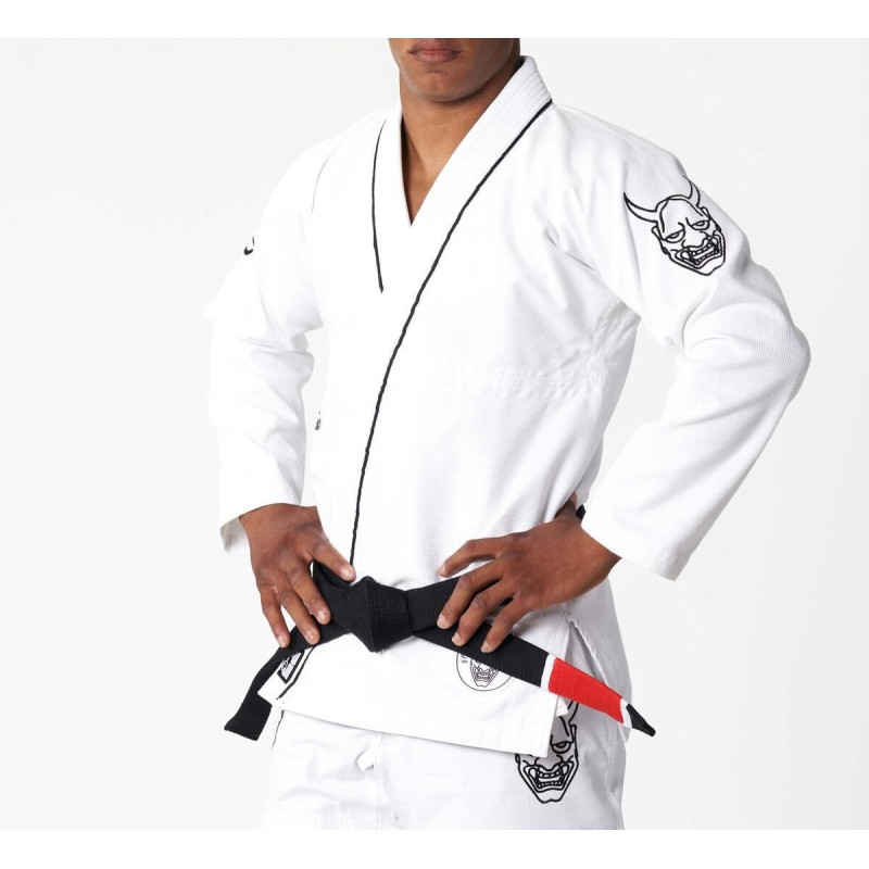 Kimono JJB FUJI Sports | Blanc | Suparaito Dark Arts Edition