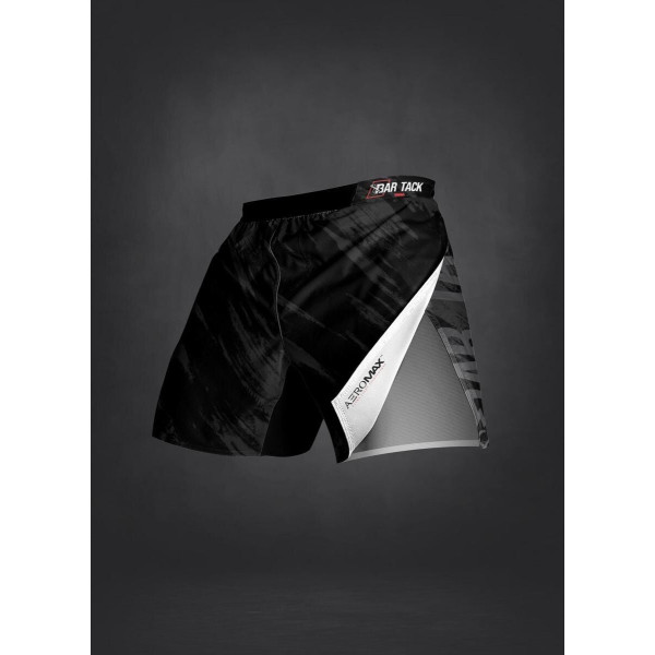 Short de MMA - Bar Tack - Noir - AeroMax™ Warfare