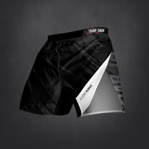 Short de MMA - Bar Tack - Noir - AeroMax™ Warfare