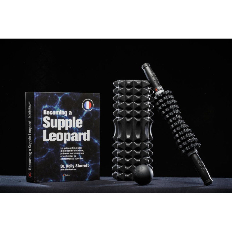 Rouleau de Massage 4TRAINER | Noir | Strong