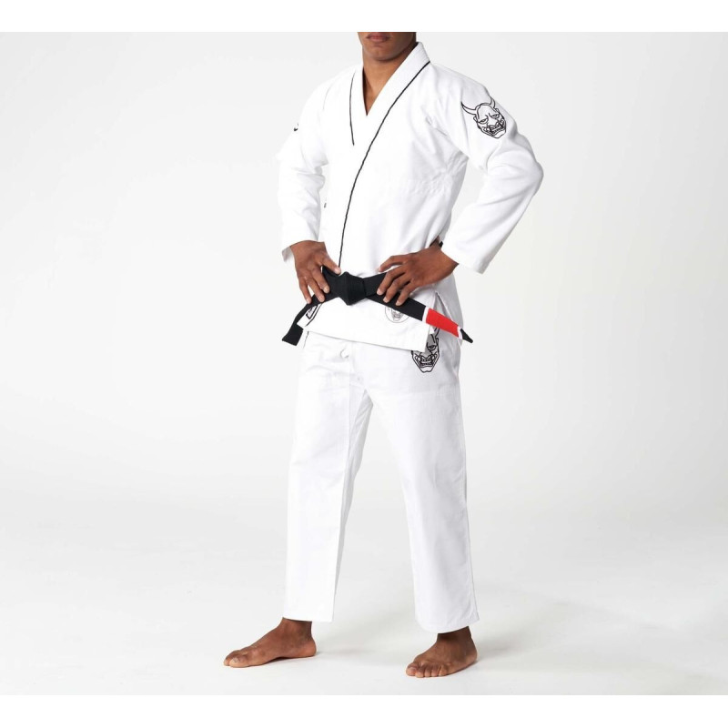 Kimono JJB FUJI Sports | Blanc | Suparaito Dark Arts Edition