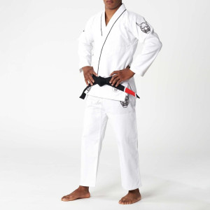 Kimono JJB FUJI Sports | Blanc | Suparaito Dark Arts Edition