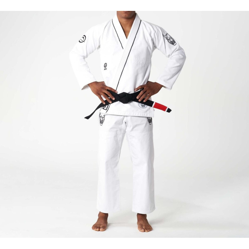 Kimono JJB FUJI Sports | Blanc | Suparaito Dark Arts Edition