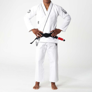 Kimono JJB FUJI Sports | Blanc | Suparaito Dark Arts Edition