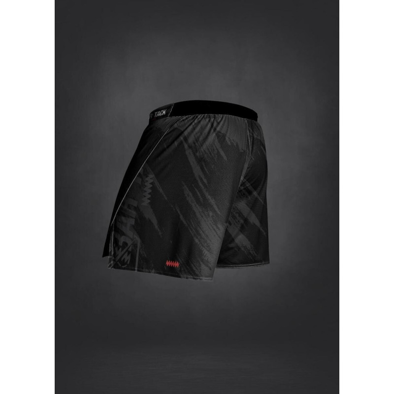 Short de MMA - Bar Tack - Noir - AeroMax™ Warfare