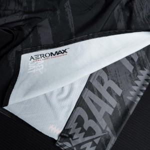 Short de MMA - Bar Tack - Noir - AeroMax™ Warfare