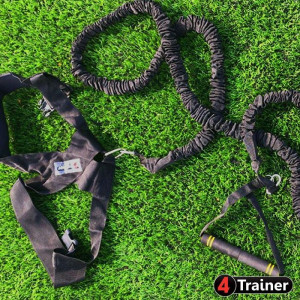 Harnais d'Accélération 4Trainer | Élastique 3m | Entraînement Vitesse