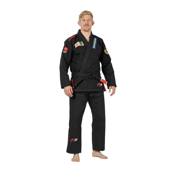 Kimono JJB Fuji Sports | Noir/Rouge | Suparaito XTR 2.0 Edition