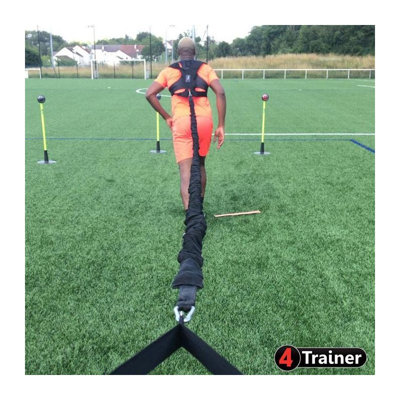 Harnais d'Accélération 4Trainer | Élastique 3m | Entraînement Vitesse