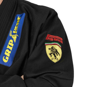 Kimono JJB Fuji Sports | Noir/Rouge | Suparaito XTR 2.0 Edition