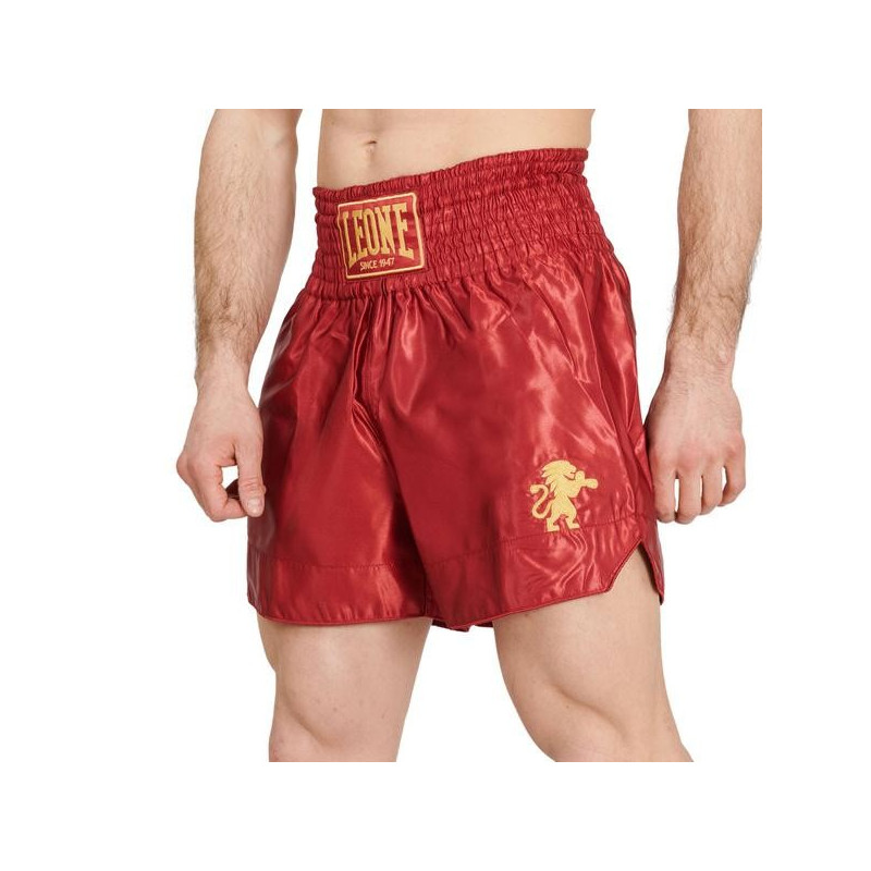 Short de Boxe Thai Leone1947 | Bordeaux | Basic 2