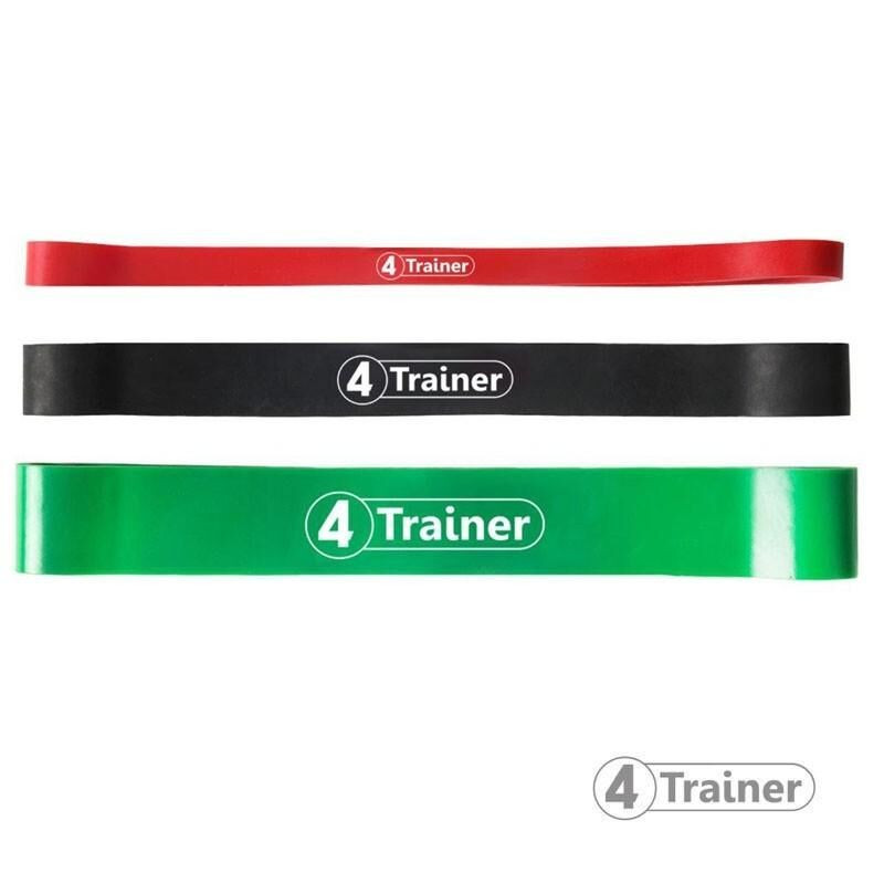 Mini Bande Élastique 4TRAINER | Vert | Powerband Medium