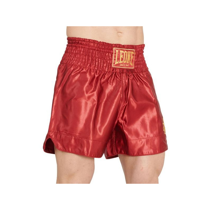Short de Boxe Thai Leone1947 | Bordeaux | Basic 2