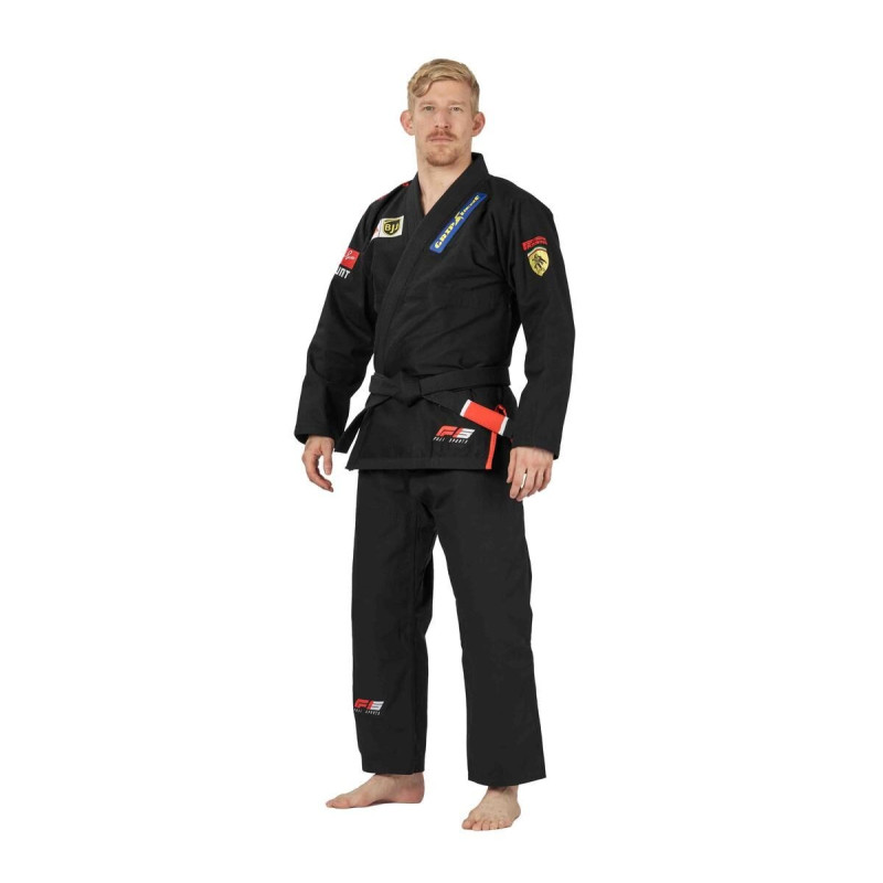 Kimono JJB Fuji Sports | Noir/Rouge | Suparaito XTR 2.0 Edition