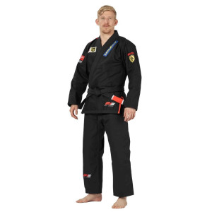 Kimono JJB Fuji Sports | Noir/Rouge | Suparaito XTR 2.0 Edition