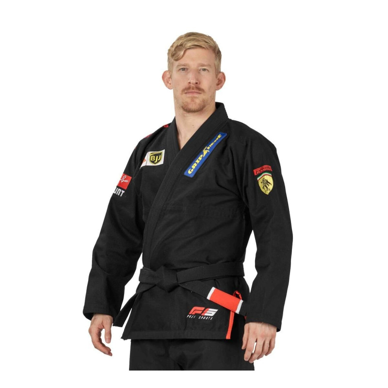 Kimono JJB Fuji Sports | Noir/Rouge | Suparaito XTR 2.0 Edition