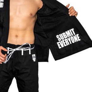 Kimono JJB FUJI Sports | Noir | Suparaito Submit Everyone