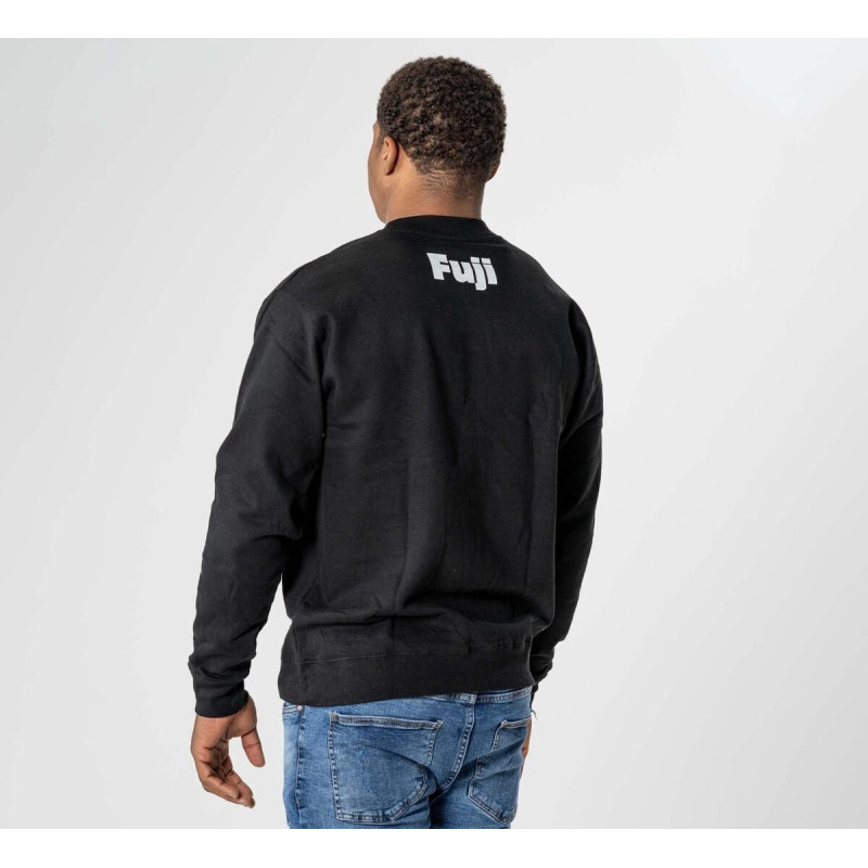 Crewneck Fuji Sports | Noir | Jiu Jitsu Player