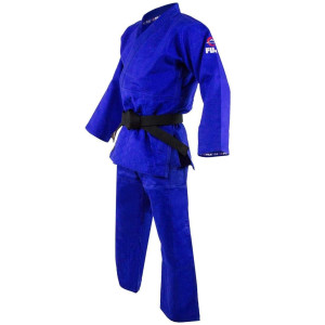 Kimono Judo Fuji Sports | Bleu | Double Weave | IJF