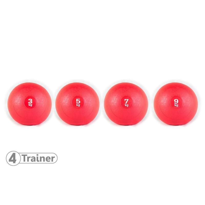 Medicine Ball 4TRAINER | 5kg | Slamball Anti-Crevaison