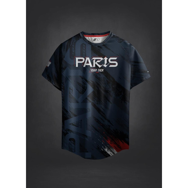 T-Shirt - Bar Tack - Bleu Marine - DryMax™ Lite - Warfare Paris Edition