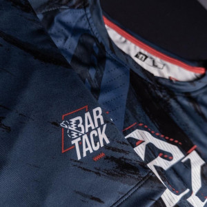 T-Shirt - Bar Tack - Bleu Marine - DryMax™ Lite - Warfare Paris Edition