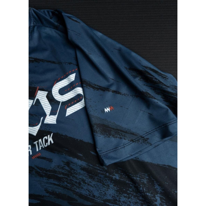 T-Shirt - Bar Tack - Bleu Marine - DryMax™ Lite - Warfare Paris Edition