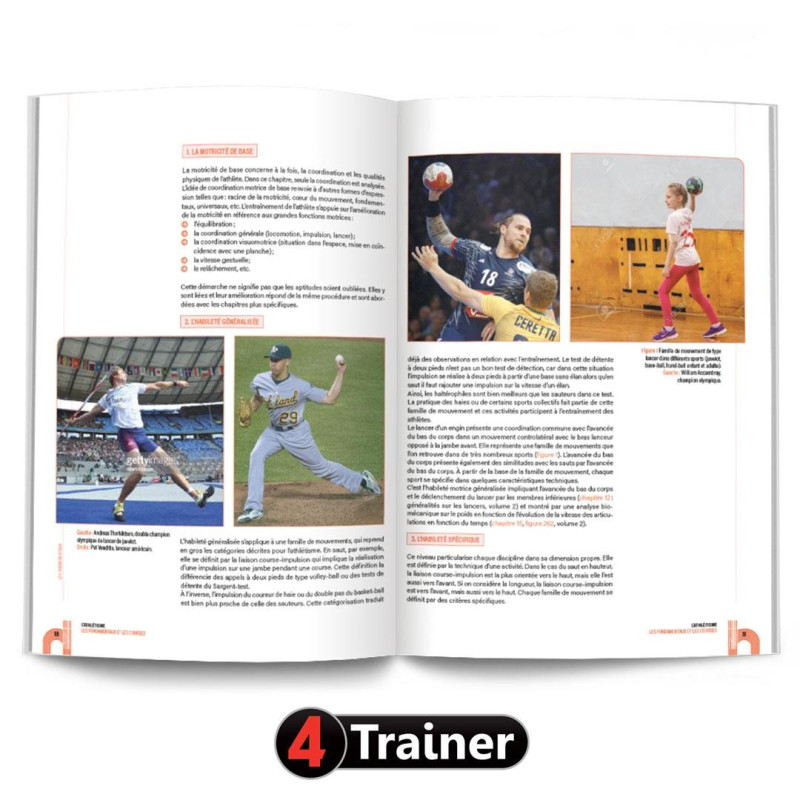 Livre Athlétisme 4TRAINER | Les Fondamentaux et les Courses | Jean Keller