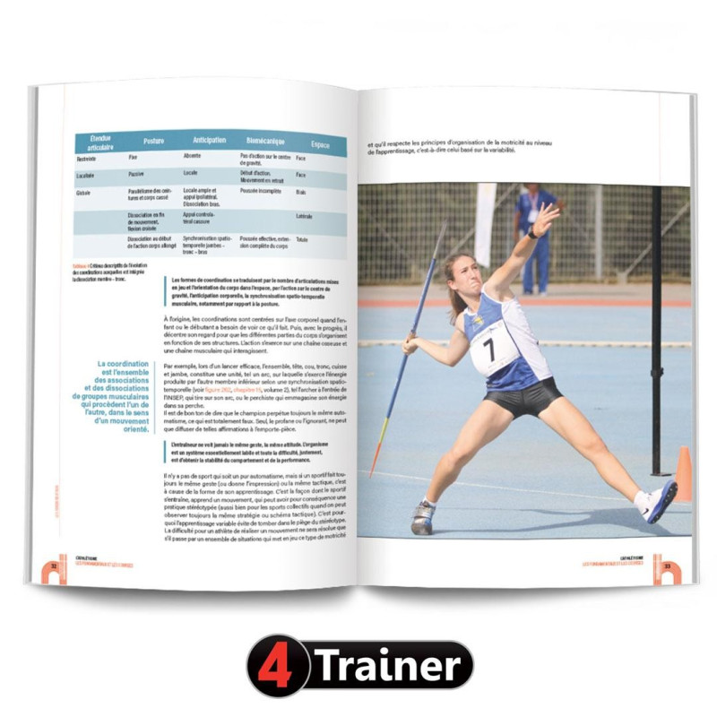 Livre Athlétisme 4TRAINER | Les Fondamentaux et les Courses | Jean Keller
