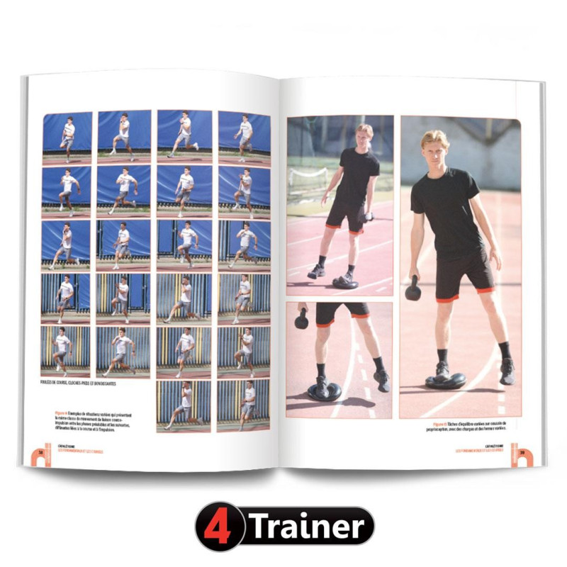 Livre Athlétisme 4TRAINER | Les Fondamentaux et les Courses | Jean Keller