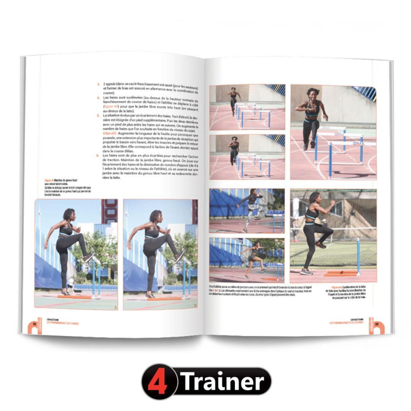 Livre Athlétisme 4TRAINER | Les Fondamentaux et les Courses | Jean Keller