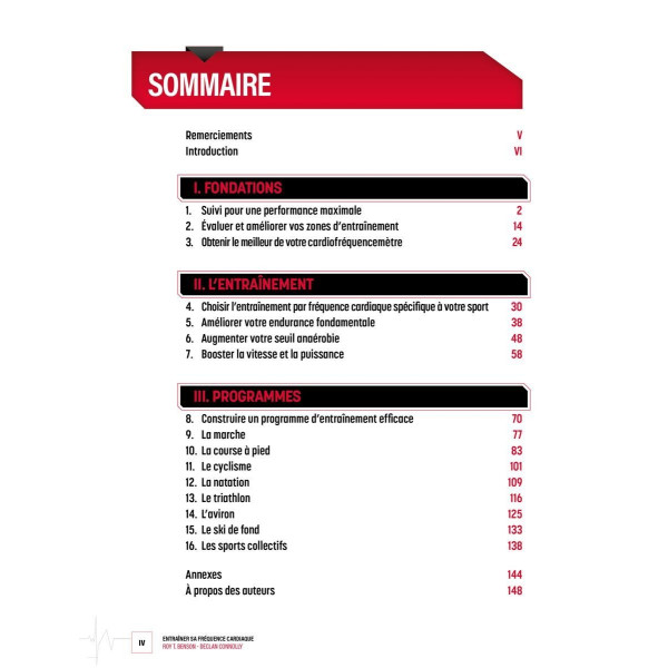 Livre Entraîner sa Fréquence Cardiaque 4TRAINER | Guide Cardiofréquencemètre