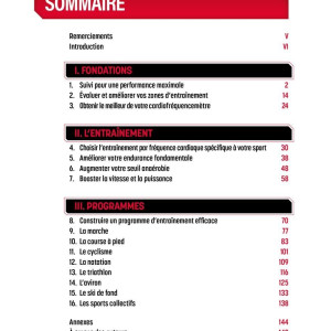 Livre Entraîner sa Fréquence Cardiaque 4TRAINER | Guide Cardiofréquencemètre