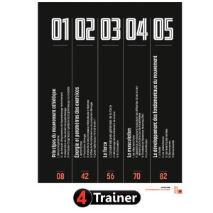 Livre Athlétisme 4TRAINER | Les Fondamentaux et les Courses | Jean Keller