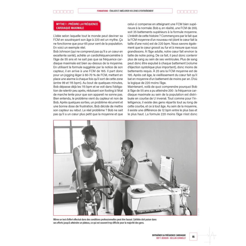 Livre Entraîner sa Fréquence Cardiaque 4TRAINER | Guide Cardiofréquencemètre