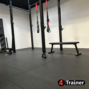 Dalles de Sol 4TRAINER | Noir | Training | 100x100cm