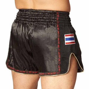 Short de Boxe Thai Leone1947 | Noir | Bangkok