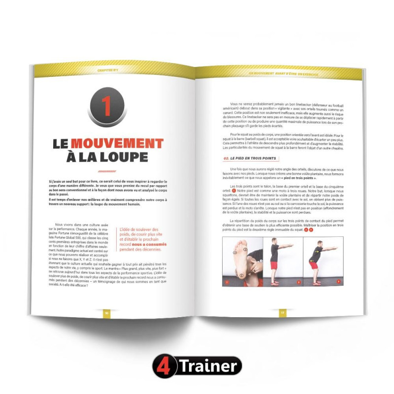 Livre La Bible du Squat 4TRAINER | Guide Technique Aaron Horschig