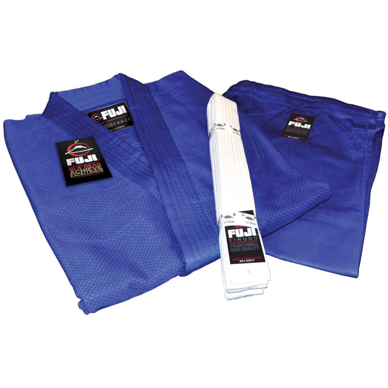 Kimono Judo Fuji Sports | Bleu | Single Weave