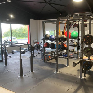 Dalles de Sol 4TRAINER | Noir | Training | 100x100cm
