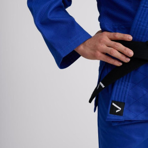 Kimono Judo - Kimono Ippon Gear - Bleu - Basic 2 - pour en enfant, ado et débutant