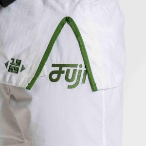 Kimono JJB - Fuji Sport - Blanc/Vert - Flow-Tech