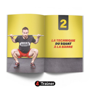 Livre La Bible du Squat 4TRAINER | Guide Technique Aaron Horschig